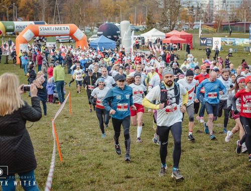 Bieg Niepodległościowy w Policach - Dębowa Dycha