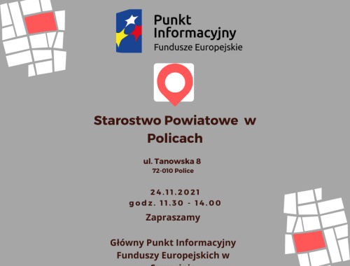 24 listopada dyżur Mobilnego Punktu Informacyjnego Funduszy Europejskich