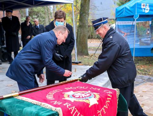 Strażacy z OSP Wołczkowo mają nowy sztandar