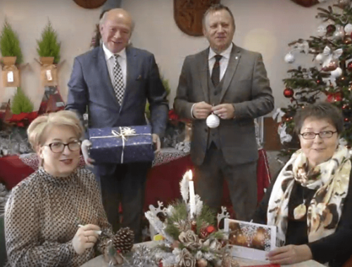 Życzenia świąteczno-noworoczne Powiatu Polickiego