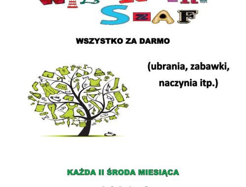 Zapraszamy na "Wietrzenie Szaf" organizowane przez Powiatowe Centrum Pomocy Rodzinie w Policach