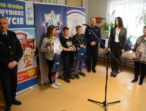 Powiatowy Turniej Wiedzy o Bezpieczeństwie w Ruchu Drogowym