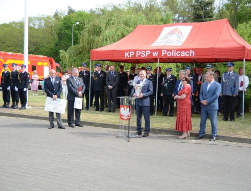 Powiatowe Obchody Dnia Strażaka w Policach