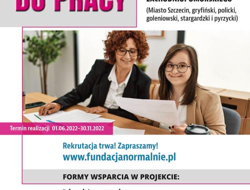 Zapraszamy do udziału w projekcie "Droga do pracy"