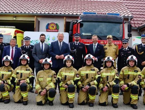 Dofinansowanie dla OSP Trzebież na sprzęt do walki ze skutkami zmian klimatu