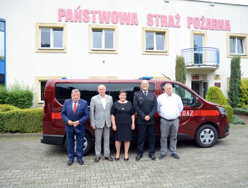 Prezentacja samochodu specjalnego kwatermistrzowskiego