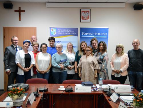 I posiedzenie Powiatowej    Rady Działalności Pożytku Publicznego w Policach