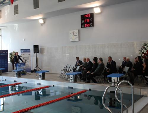 Oficjalne otwarcie pływalni Zespołu Szkół im. I. Łukasiewicza w Policach
