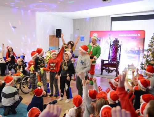 Zabawa Mikołajkowa z Powiatem Polickim