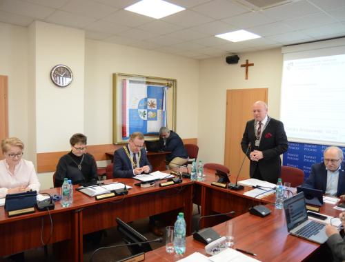 LI sesja Rady Powiatu w Policach