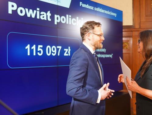 Powiat Policki otrzymał środki na realizację zadania "Asystent osobisty osoby niepełnosprawnej" - edycja 2023