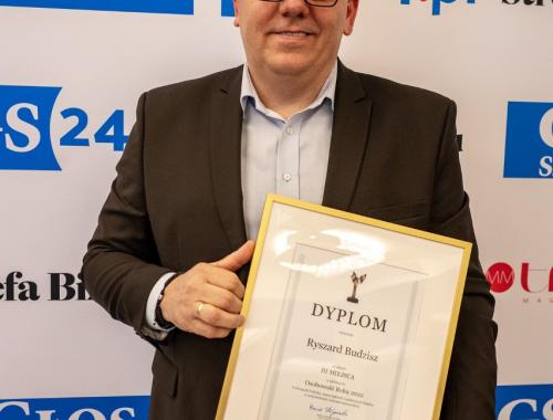 Ryszard Budzisz z 3. miejscem w Plebiscycie "Osobowość Roku"