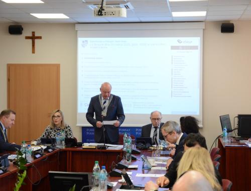 LII sesja Rady Powiatu w Policach