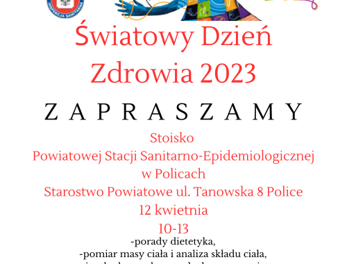 Zapraszamy na stoisko informacyjno-pomiarowe Światowy Dzień Zdrowia