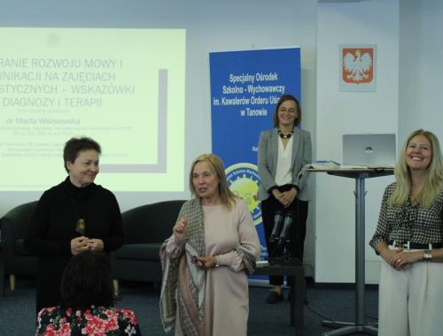 Konferencja metodyczna "Wspieranie rozwoju mowy i komunikacji na zajęciach specjalistycznych – wskazówki do diagnozy i terapii"