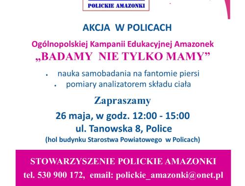„Badamy nie tylko mamy” - akcja edukacyjna dla wszystkich kobiet