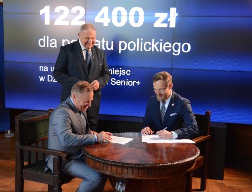 Dofinansowanie do utrzymania miejsc w Dziennym Domu "Senior+" w Policach