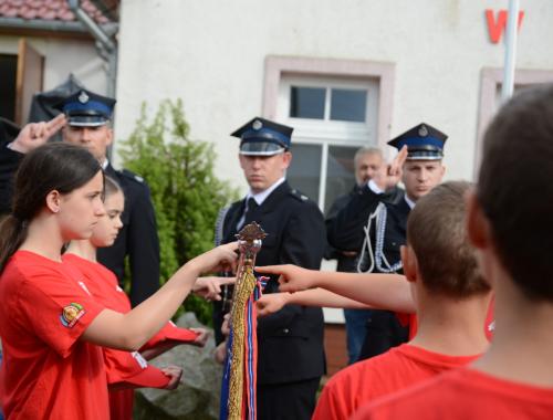 W OSP Trzebież ślubowała Młodzieżowa Drużyna Pożarnicza i podpisano aneks do uzgodnienia o włączeniu trzebieskiej jednostki do Krajowego Systemu Ratowniczo-Gaśniczego
