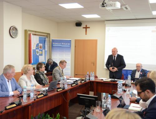 LVI sesja Rady Powiatu w Policach