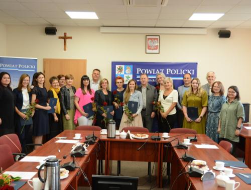 Wręczenie aktów nadania stopnia awansu zawodowego nauczyciela mianowanego