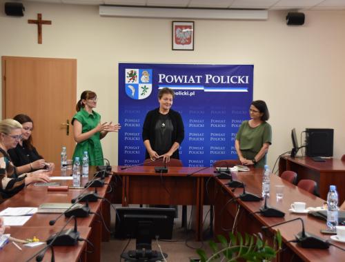 Wizyta przedstawicieli edukacji z niemieckiego Powiatu Vorpommern-Greifswald.