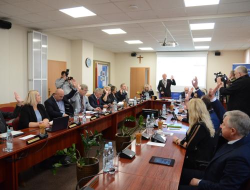 LVIII sesja Rady Powiatu w Policach
