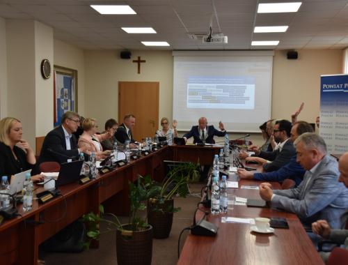 LVII sesja Rady Powiatu w Policach