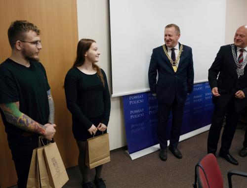 Adrianna Mazur Młodzieżowym Liderem Powiatu Polickiego