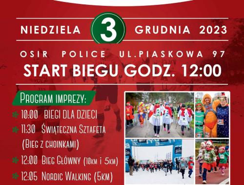 Powiat Policki partnerem XI Biegu Mikołajkowego w Policach