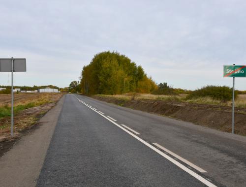 Zakończyła się przebudowa drogi powiatowej na odcinku Dołuje-Stobno