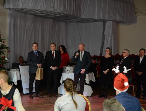 Spotkanie świąteczne w Polskim Stowarzyszeniu na rzecz Osób z Niepełnosprawnością Intelektualną