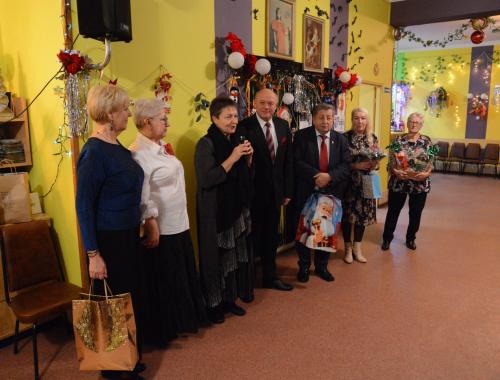 Spotkanie świąteczne w Polskim Związku Emerytów, Rencistów i Inwalidów w Policach