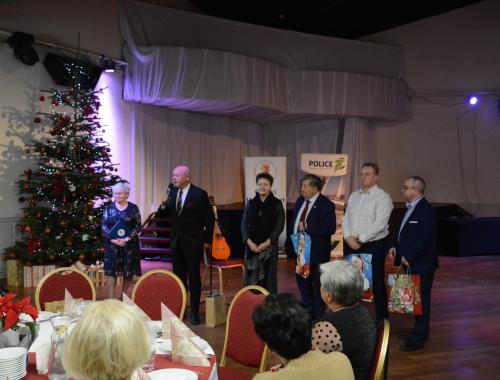 Spotkanie świąteczne w Polickim Uniwersytecie Trzeciego Wieku
