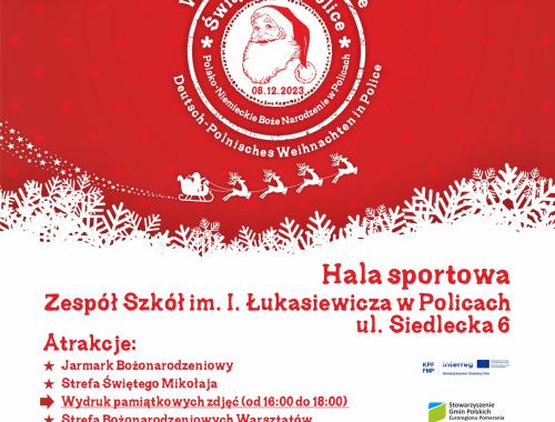 Zapraszamy na Polsko-Niemieckie Boże Narodzenie w Policach