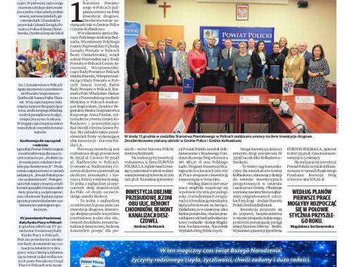 Grudniowe wydanie „Głosu Polic” już dostępne