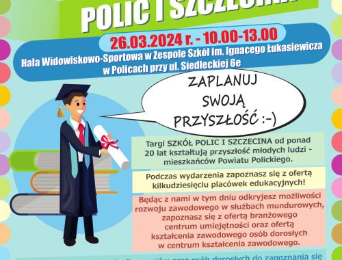 Zapraszamy na XXI Targi Szkół Polic i Szczecina