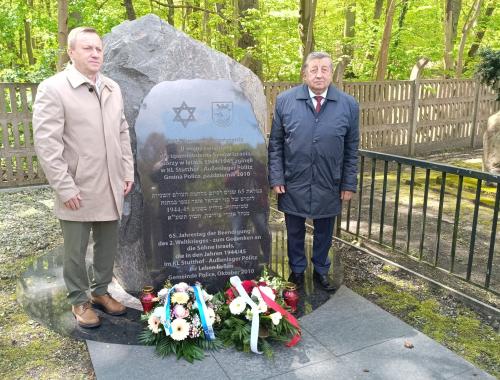 Rocznica zdobycia przez Armię Czerwoną niemieckiego miasta Pölitz