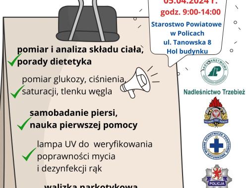 Światowy Dzień Zdrowia w Powiecie Polickim