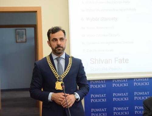 Shivan Fate Starostą Polickim w kadencji 2024-2029