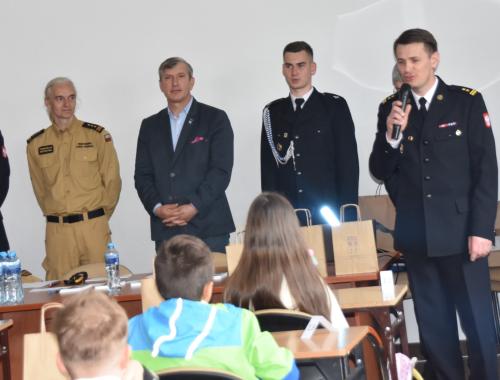 Trwa Finał Wojewódzki Turnieju Wiedzy Pożarniczej „Młodzież zapobiega pożarom"