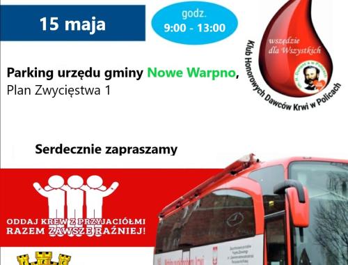 Serdecznie zapraszamy na Ambulansowy Pobór Krwi