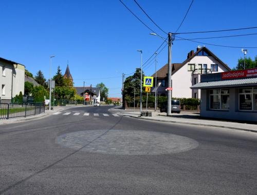 Stała organizacja ruchu dla inwestycji pn. "Rozbudowa drogi powiatowej Nr 3916Z Bezrzecze – Wołczkowo na odcinku ul. Górnej i Koralowej"