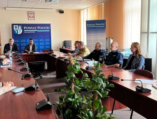 Ocena stanu bezpieczeństwa w Powiecie Polickim