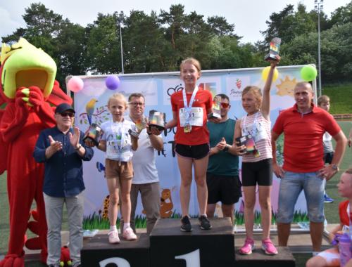 Bieg dzieci i młodzieży w ramach XXXV edycji Polickiej Piętnastki