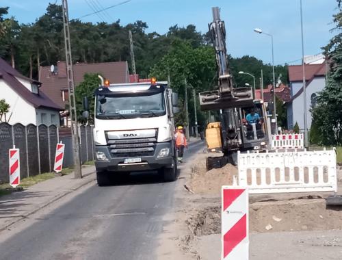 UWAGA! Wprowadzenie czasowej organizacji ruchu na ul. Cisowej w Policach