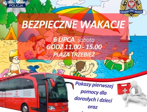 "Bezpieczne Wakacje" akcja poboru krwi