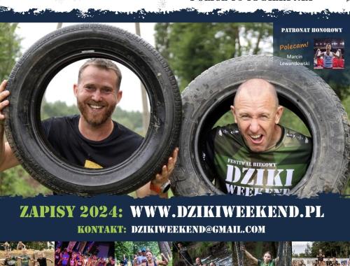 Serdecznie zapraszamy na XIV Festiwal Biegowy - Dziki Weekend 2024