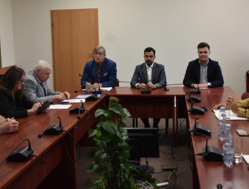 Posiedzenie Powiatowego Zespołu Zarządzania Kryzysowego