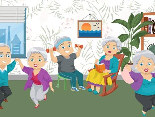 "Pora na Seniora" zaproszenie na "Bal Seniora"