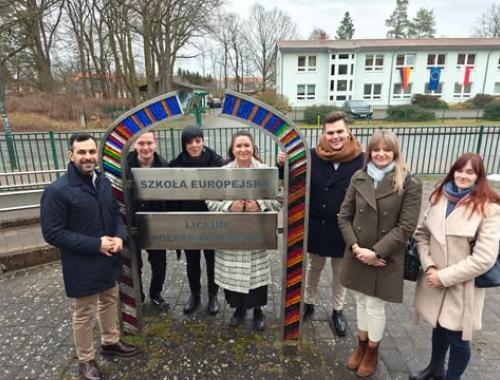 Z wizytą w Europejskiej Szkole w Löcknitz